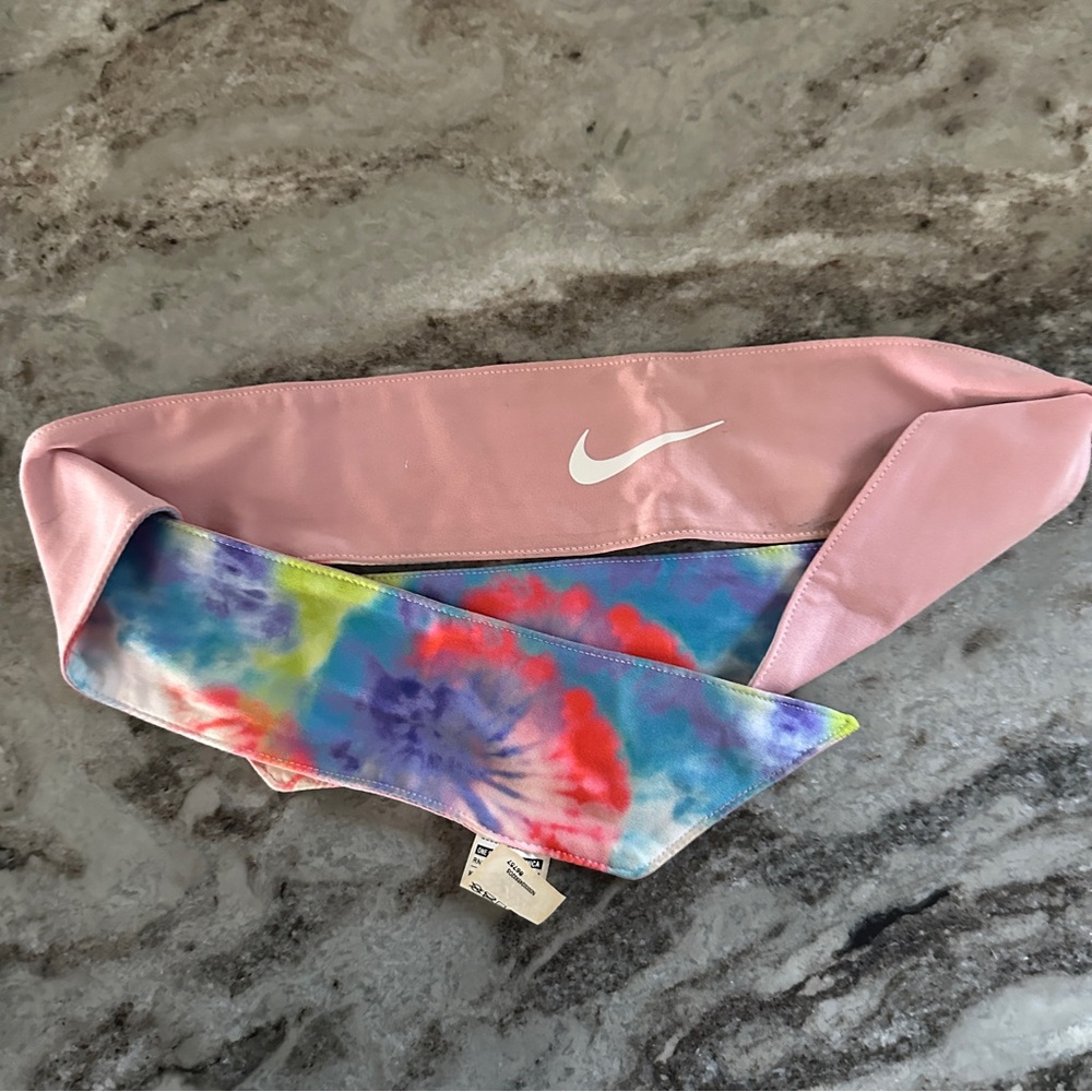 Nike Kids Pink and Tie-Dye Bottoms